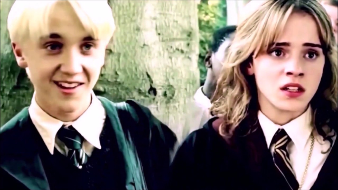Draco & Hermione + Luna • Teardrops on my Guitar ❤.