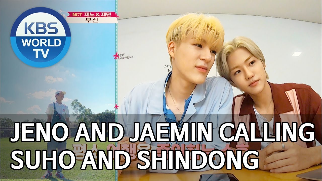 Jeno and Jaemin calling EXO Suho and Super Junior Shindong for advice [Battle Trip/2019.08.25]