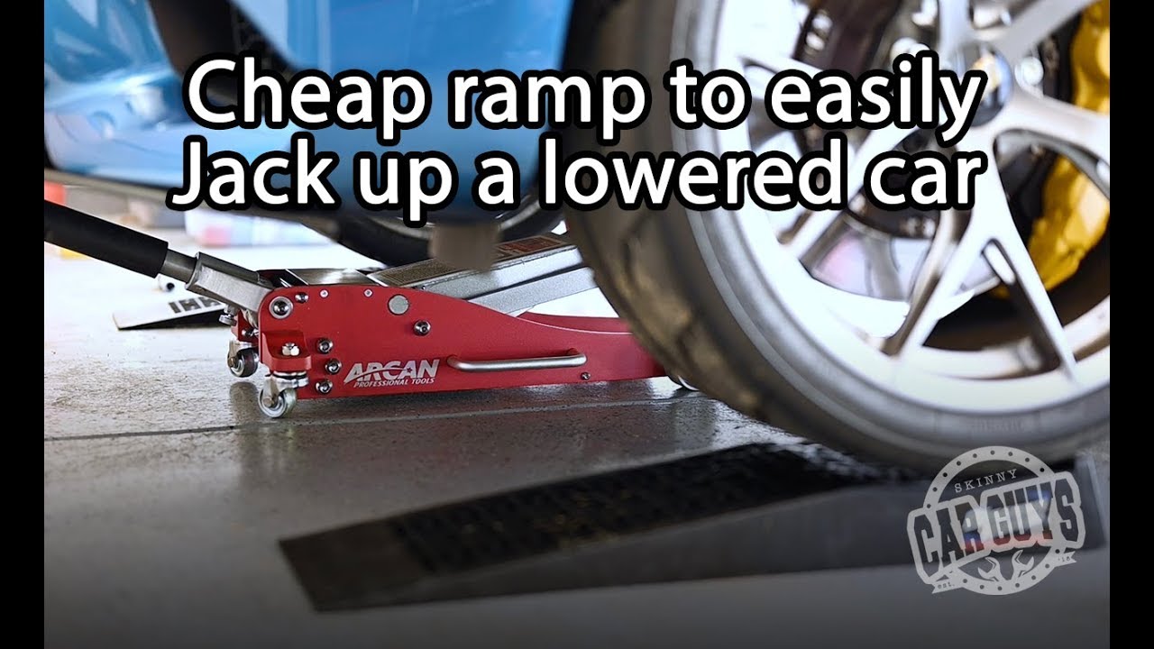 How to Jack Up a Lowered Car: Discount Ramps
