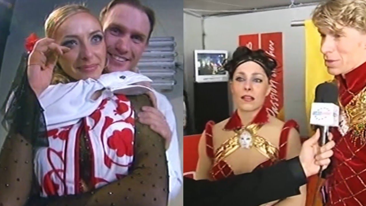 Torino 2006 Dance FD | Reactions, Final Results, I. Delobel / O. Schoenfelder (FRA) Interview