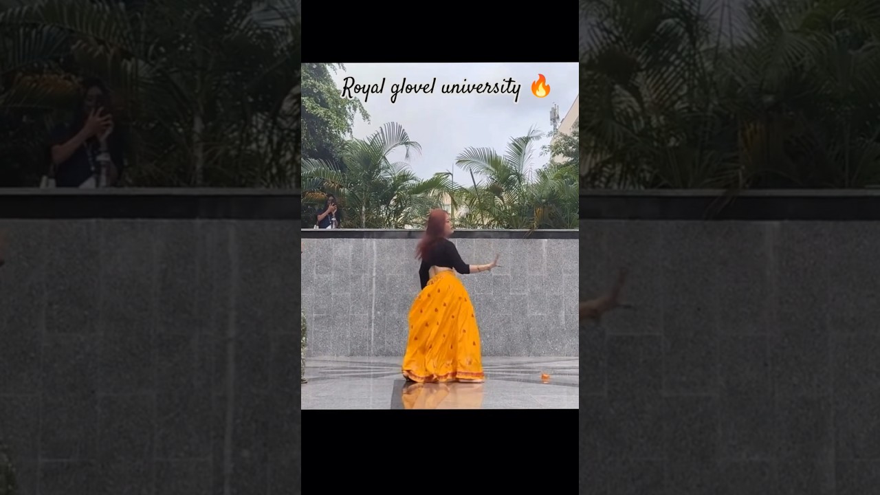 Royal Global University Girl’s Stunning Dance Performance 💃✨