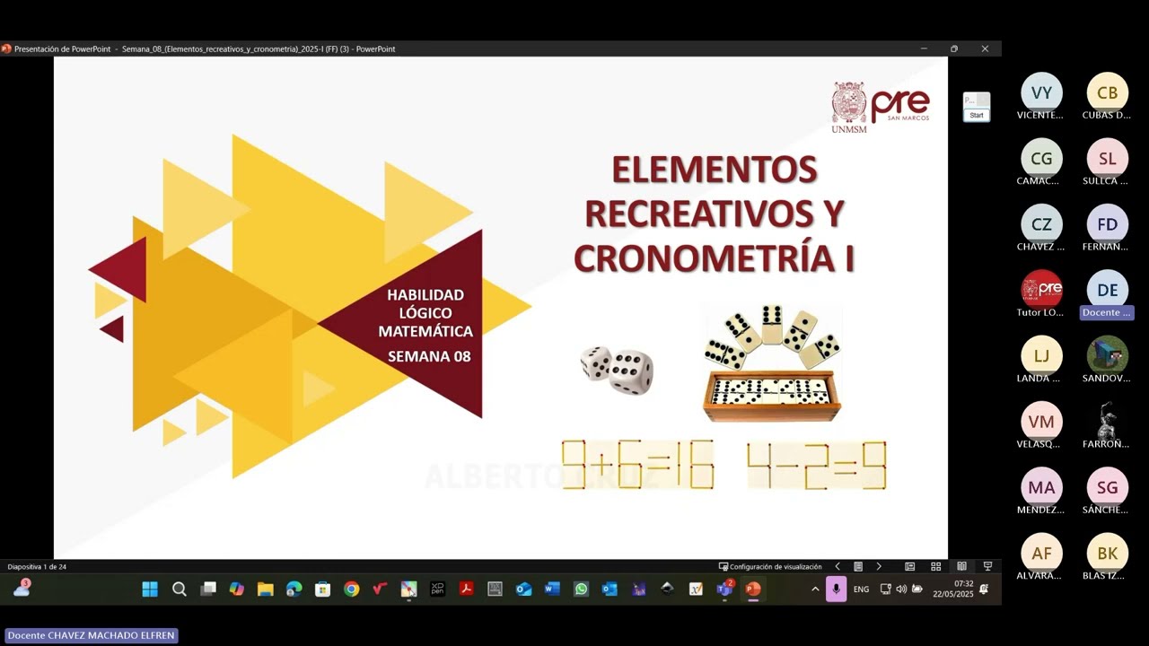 Habilidad Matemática - Semana 08 - Pre San Marcos Ciclo 2025-I (Nuevo Ciclo)