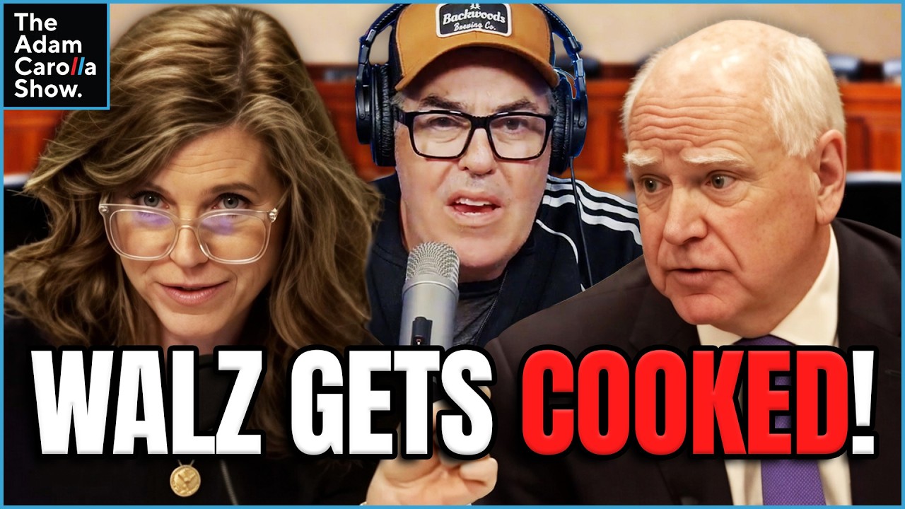 Nancy Mace EMBARRASSES Tim Walz + BLM Founder Caught Attacking Staffer for Exposing Fraud