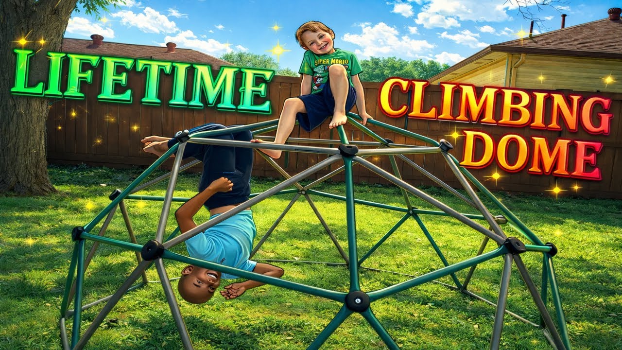 LifeTime Climbing Dome Assembled and Tested
