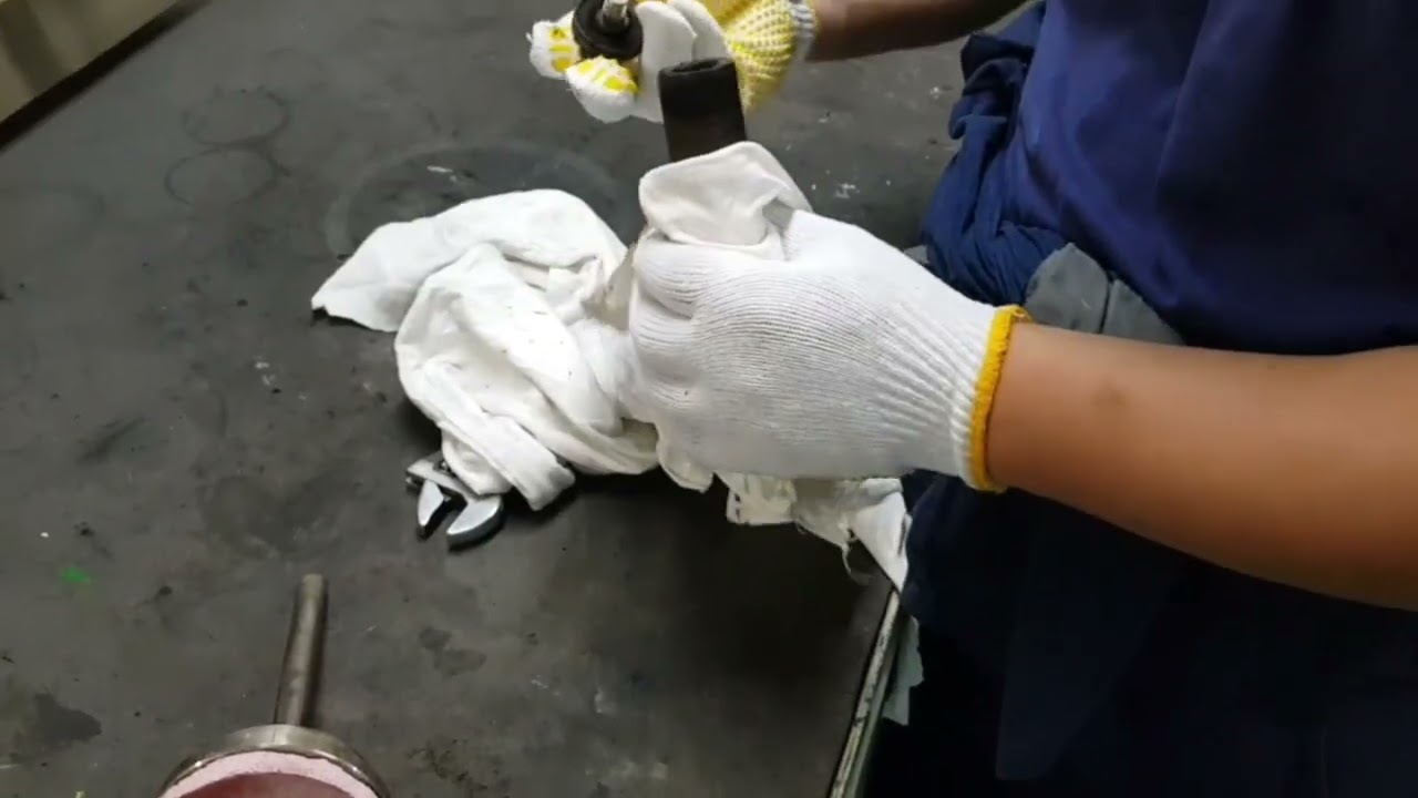 Scrubber Panasia Part 2. Gas sampling probe filter cleaning. by 1st Engineer VAN DUNG.