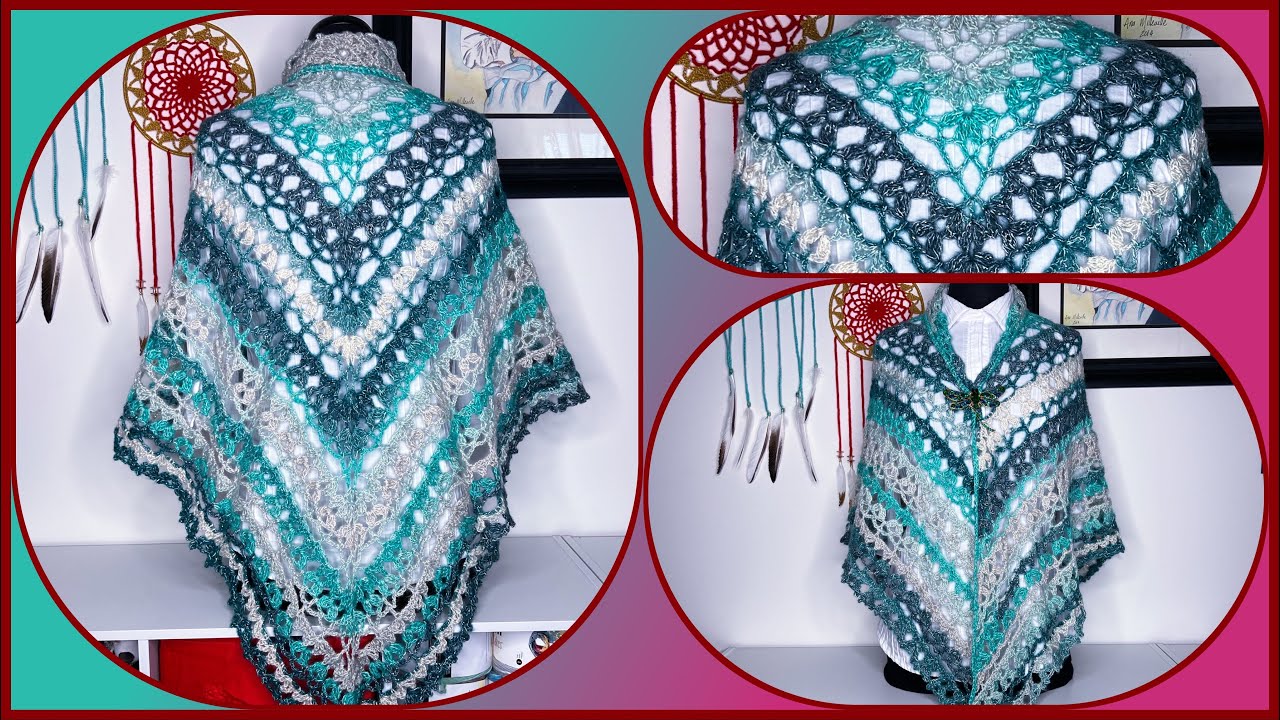 CHAL en CROCHET CALADO (# 7)