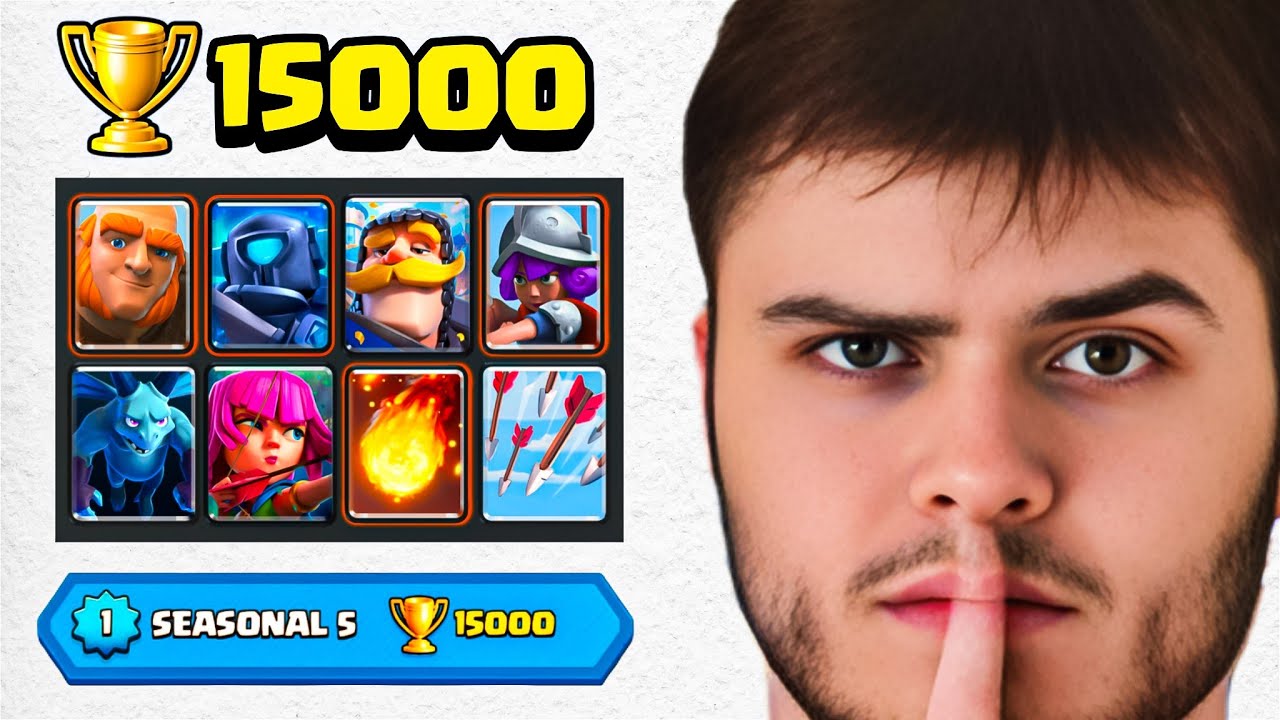 I Got 15,000 Trophies with an ARENA 1 Deck