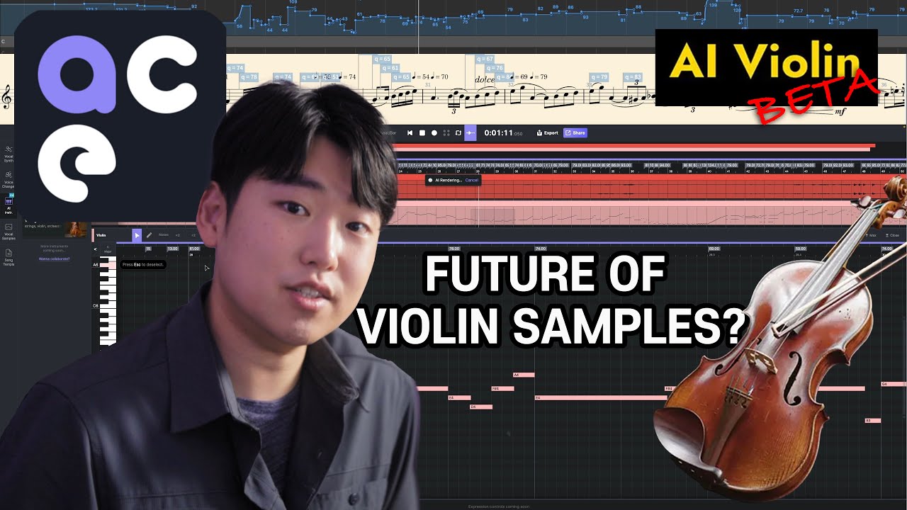 New AI Violin Dominates VSTs? (ACE Studio AI Violin Beta)