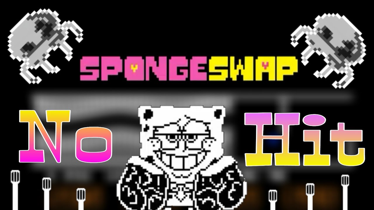 No Hit SpongeSwap SpongeBob (Full, phase 1-2) |Undertale Fan-Game|