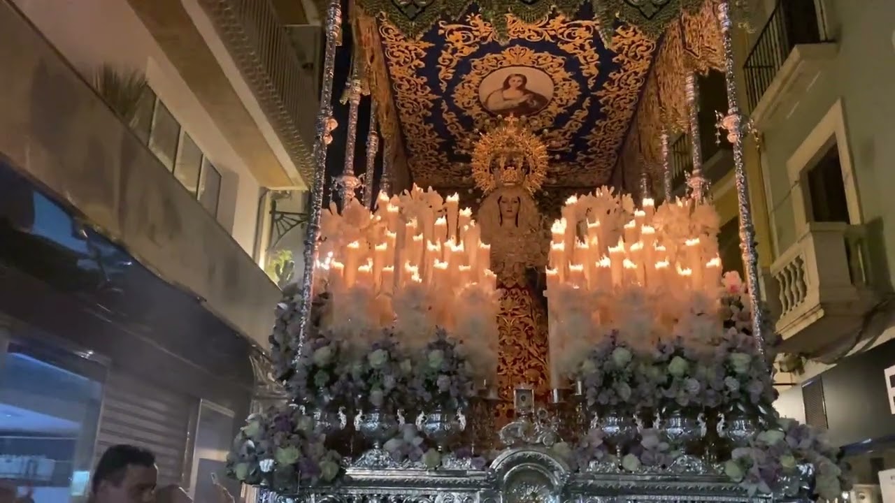 María Santísima de la Estrella en la calle Alhondiga Granada 2023