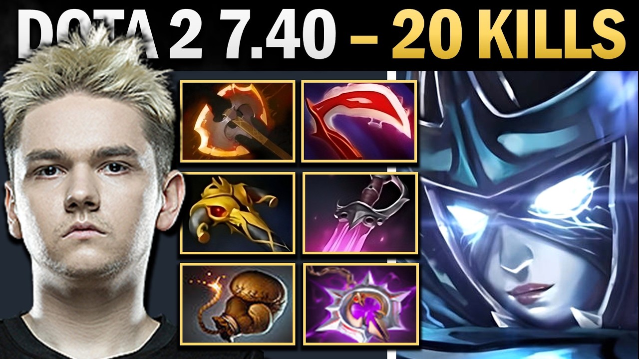 Phantom Assassin Pro Carry with Khanda and 1000 GPM - Dota Gameplay