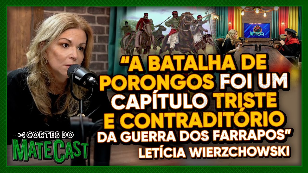 &ldquo;A BATALHA DE PORONGOS FOI UM CAP&Iacute;TULO TRISTE E CONTRADIT&Oacute;RIO DA GUERRA DOS FARRAPOS&rdquo; - LET&Iacute;CIA W.
