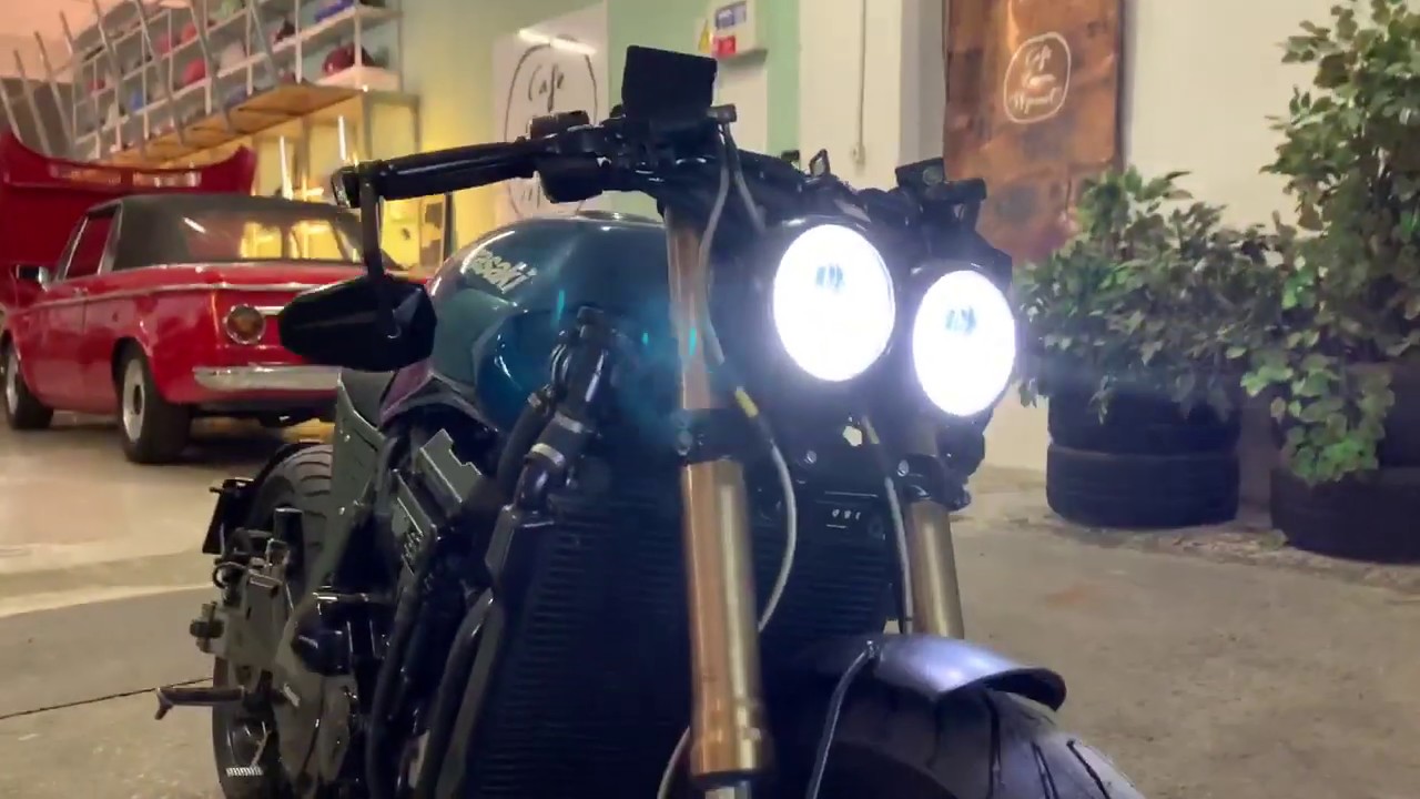 Comentamos uno de nuestros últimos Proyectos - Kawasaki GPZ 1100 Cafe Racer SSpirit