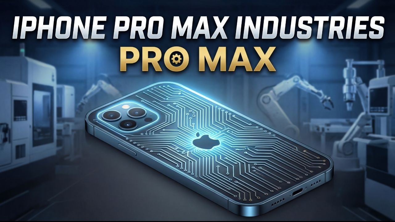 Have you ever seen the iPhone Pro Max being made? What processes does it go through in the industry
