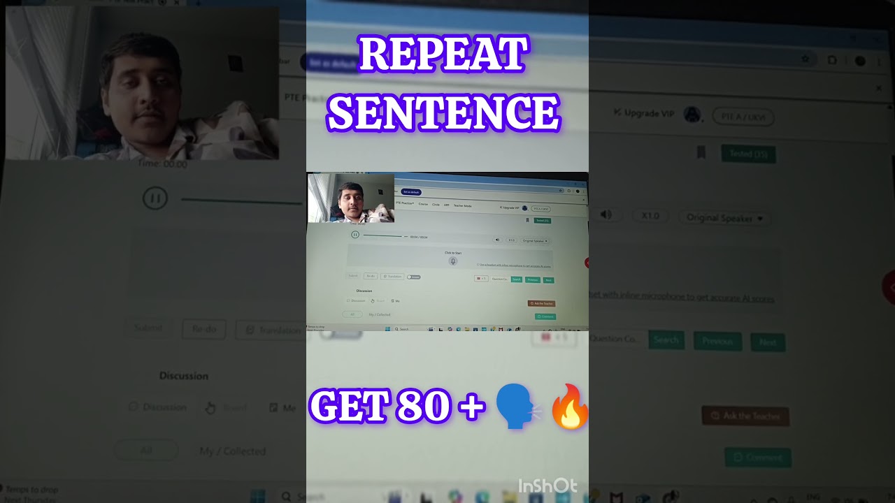 📢 ✅ PTE Repeat Sentence Practice &ndash; Must-Know Line for 90 Score! 🚀 #ptespeaking #pteacademic