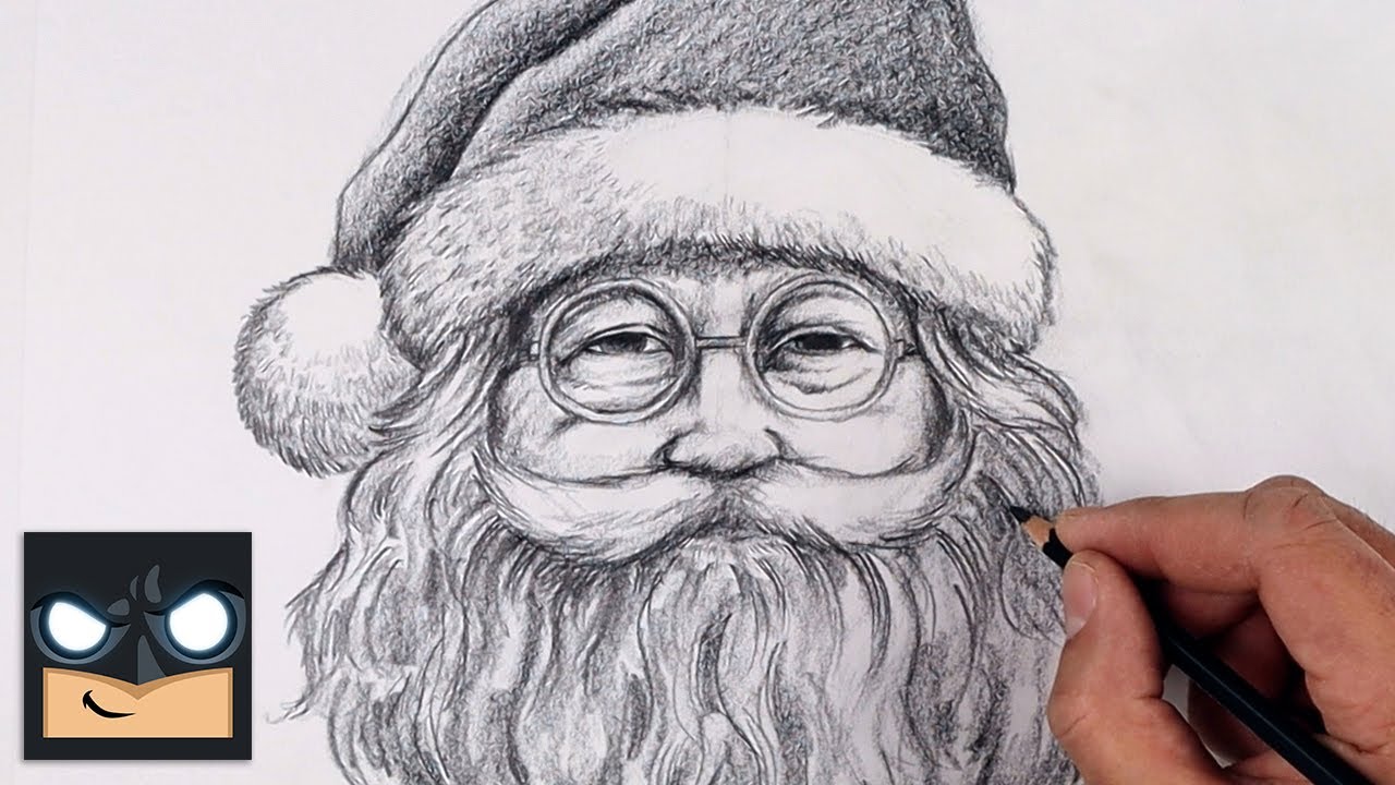 How To Draw Santa Claus | Beginner Sketch Tutorial (Step-by-Step)