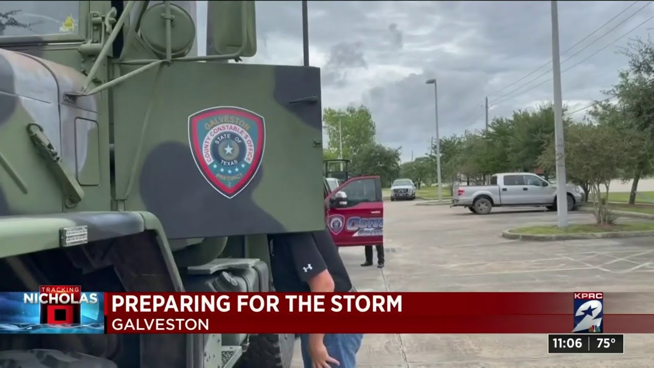 Galveston prepping for TS Nicholas
