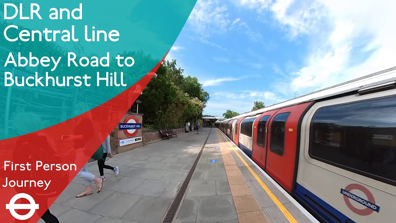 London Underground First Person Journey - Abbey Road to Buckhurst Hill via Stratford