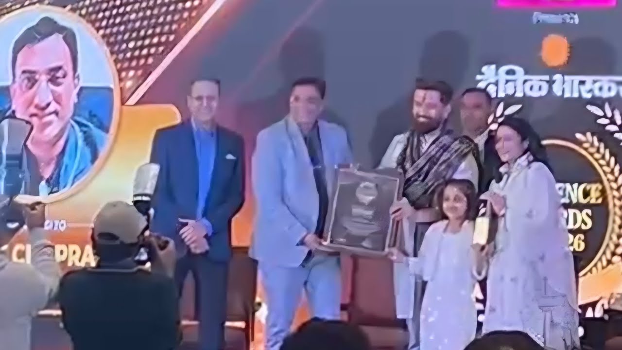 Eminence award by Honorable Chirag Paswan Ji ,Central Minister Govt of India to Dr Arpit Chopra Jain