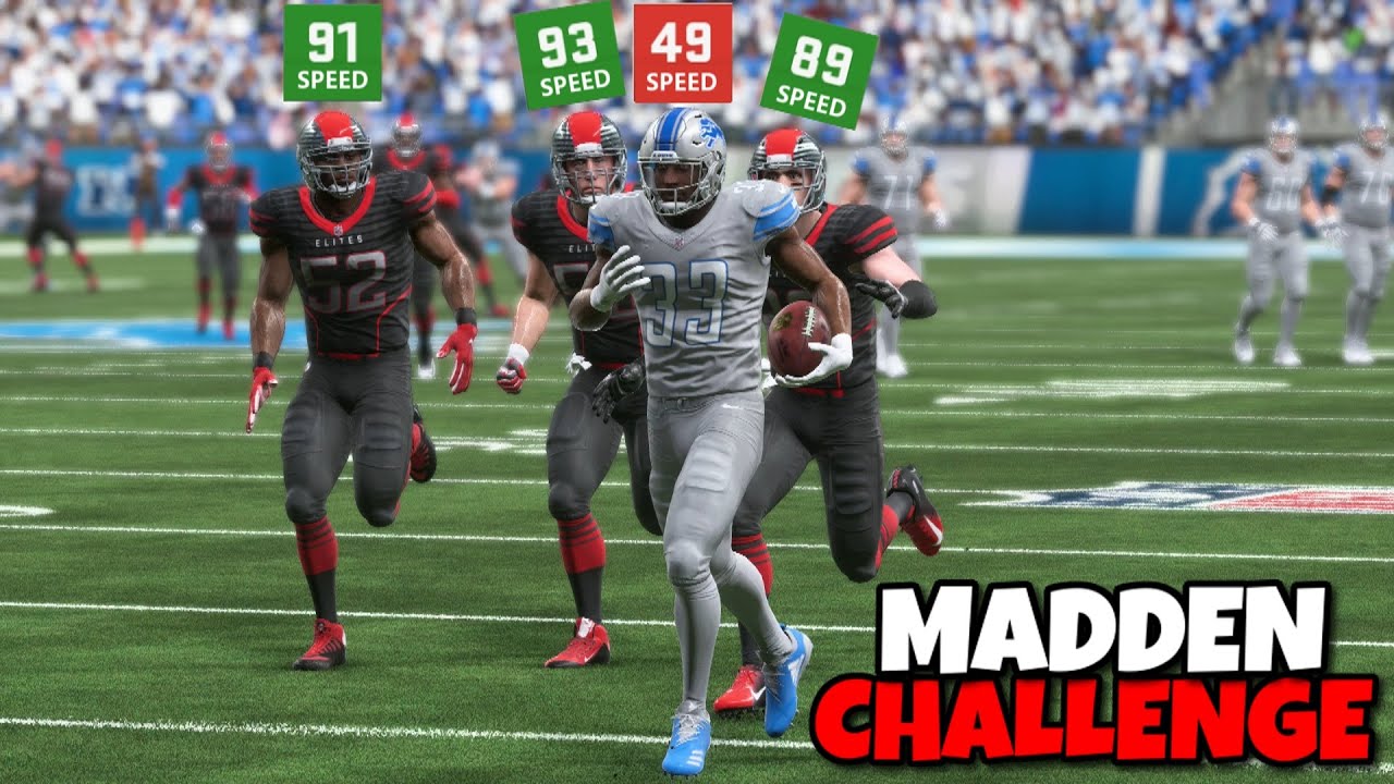 CAN I WIN A GAME WITHOUT SPRINTING?? Madden 19 Challenge (Online)