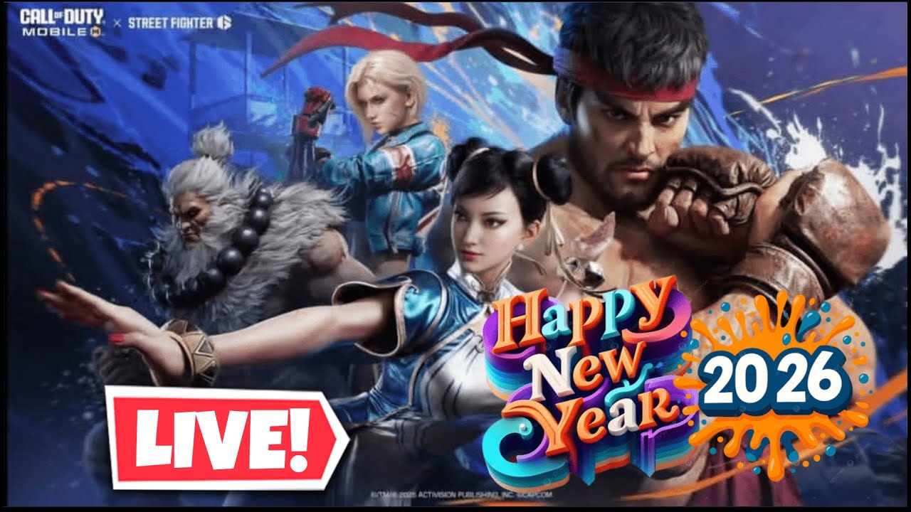 🔴 CODM Live | Happy New Year 2026🎉🎊🎆🎇 | Hello comrades 🕹️🎮 #codmlive #codmindialive #codm #codmobile