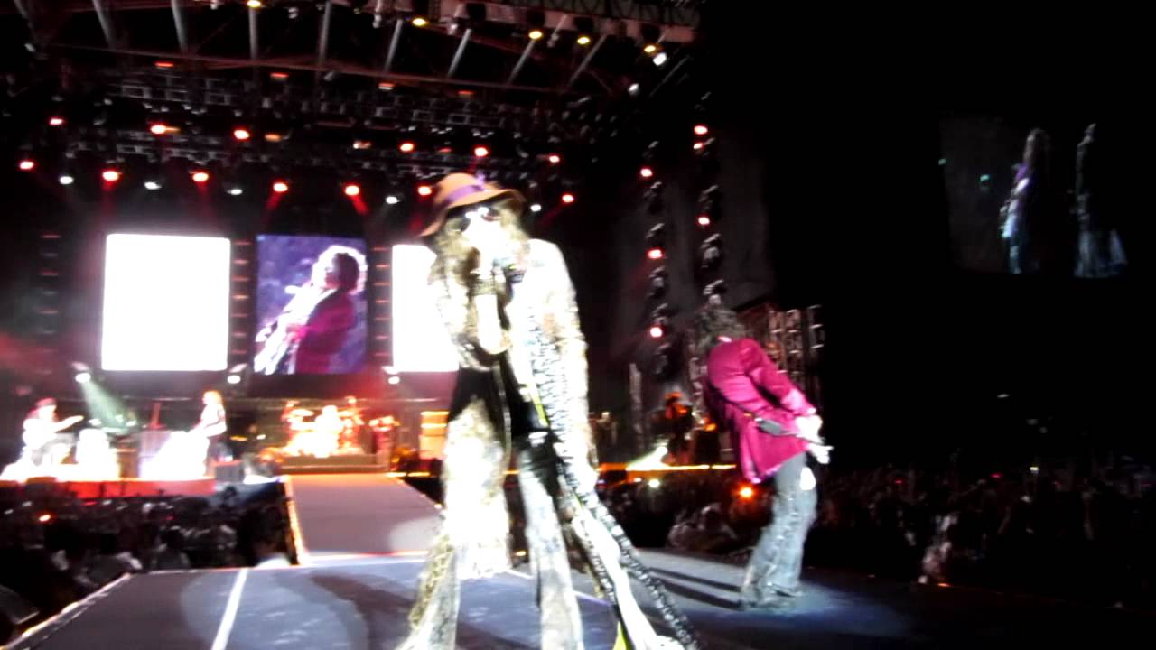 Intro + Draw the Line - Aerosmith Live @ Sao Paulo Brasil 2011