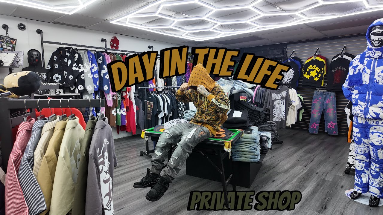 DAY IN THE LIFE OWNING A PRIVATE SHOP @17