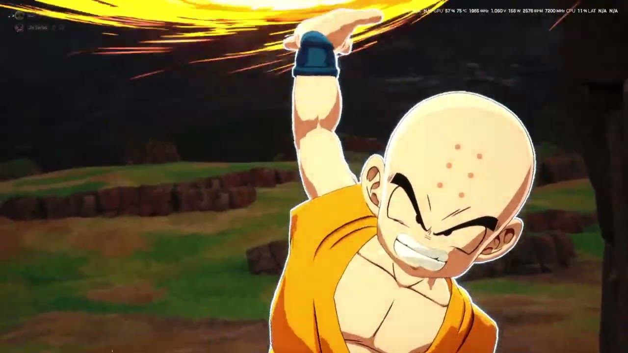 Krillin Vs. Goten