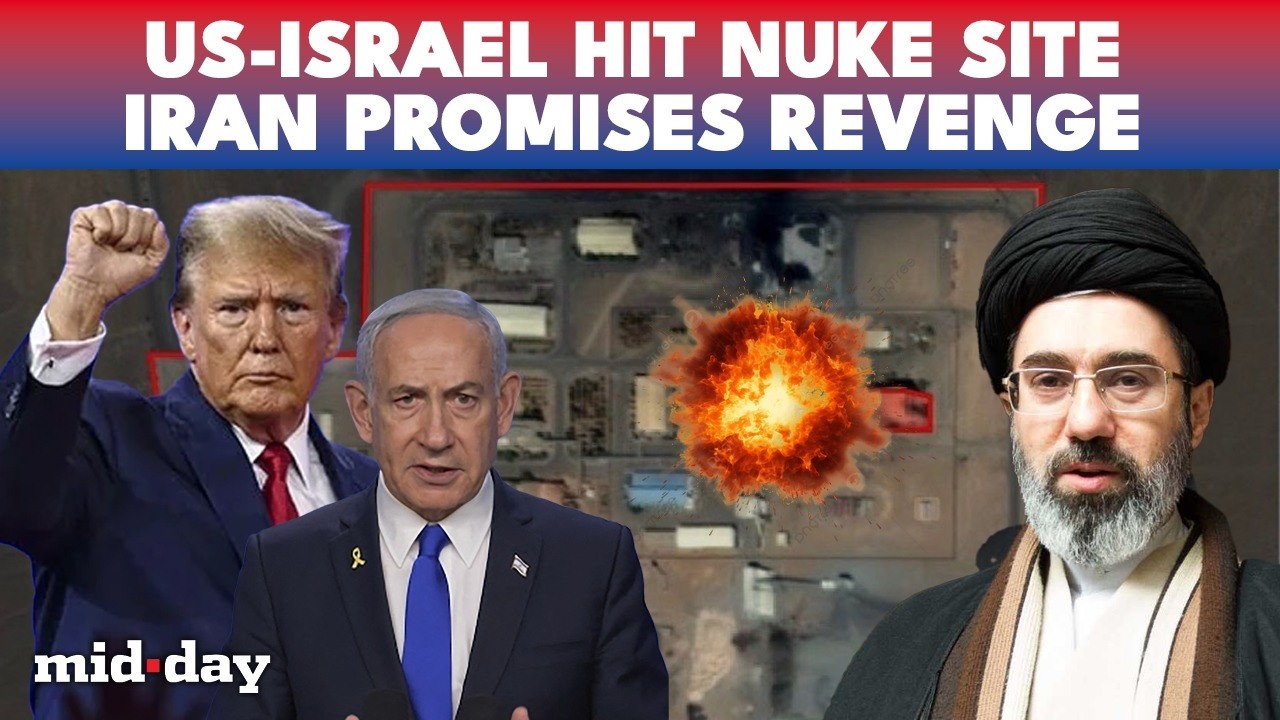 Iran&rsquo;s Nuclear Sites UNDER FIRE, US-Israel BOMB Khondab And Yellowcake Facilities