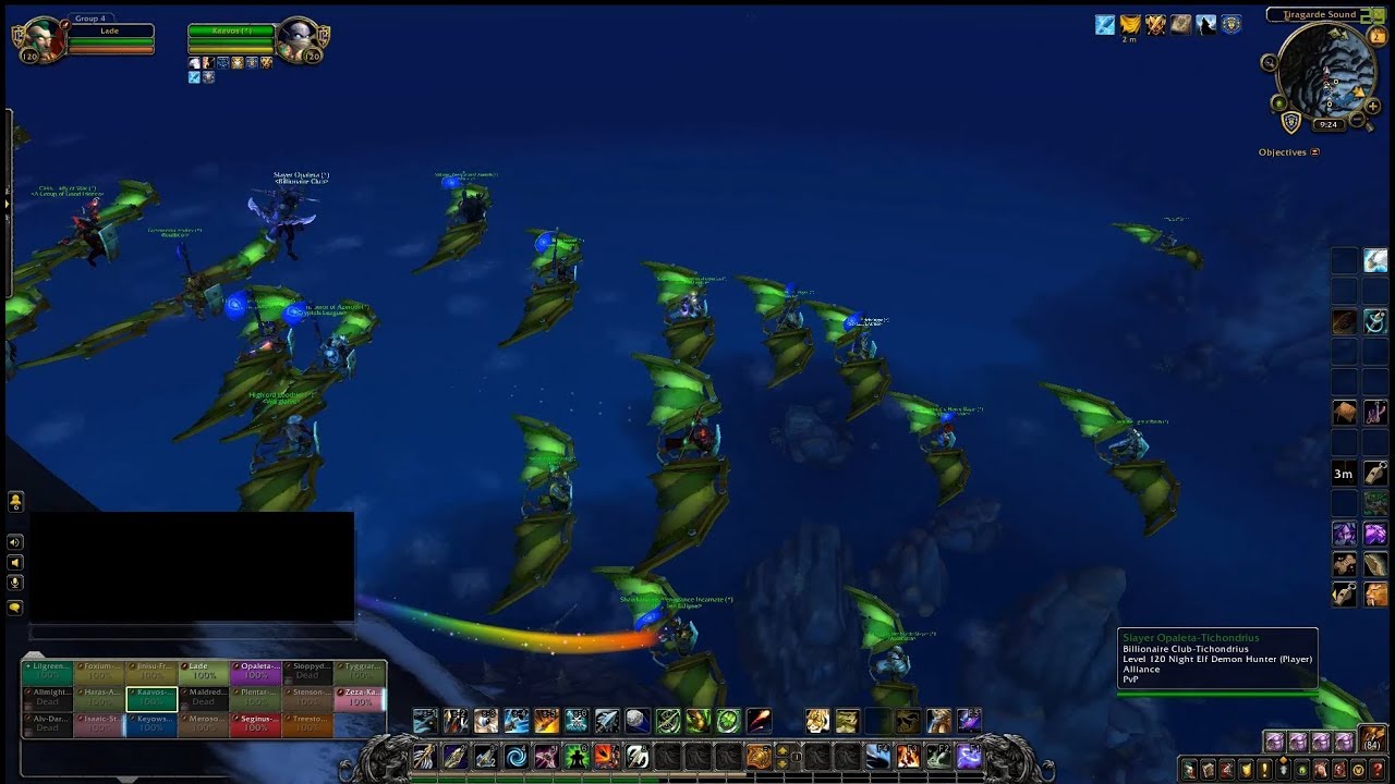 We air raided the Horde & Defended Boralus
