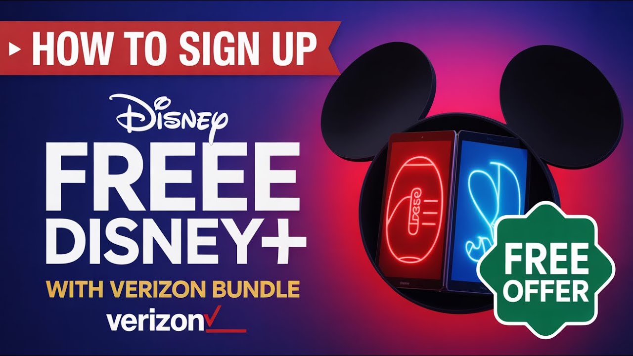 C&oacute;mo suscribirse al paquete Disney Plus con Verizon [Oferta gratuita]