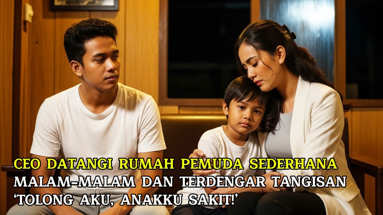 CEO DATANGI RUMAH PEMUDA SEDERHANA MALAM MALAM DAN TERDENGAR TANGISAN ‘TOLONG AKU, ANAKKU SAKIT!’