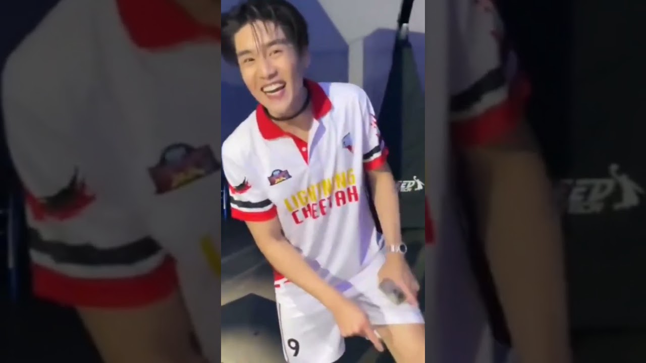Why he is so cute😭😻 #lengthanaphon #lengso #gmmtv #gmmtvstarlympics #thaiactors #shorts #sports