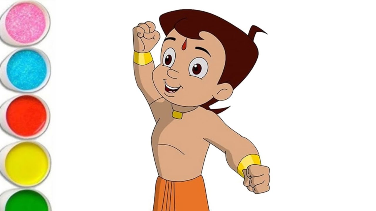 How to draw Chhota Bheem drawing easy |how to draw Chhota Bheem step by step 