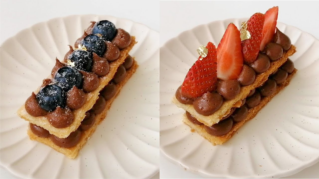 Mille Feuille l Napoleon l 法式千层酥 l 拿破仑蛋糕