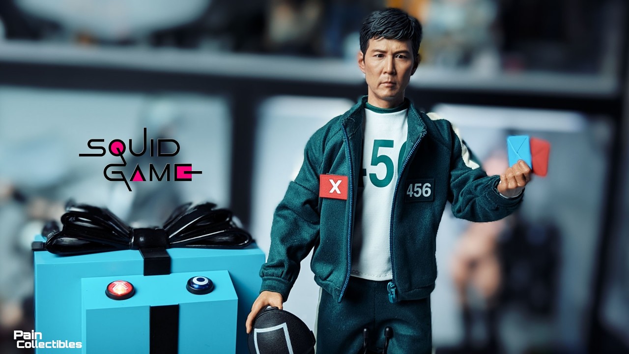 #netflix #squidgame  #Seung Gi Hun #player456 | Hot Toys | 1/6 Unboxing review