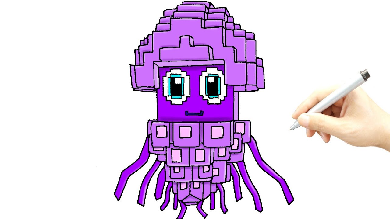 How to draw graipussi medussi steal a brainrot | step by step