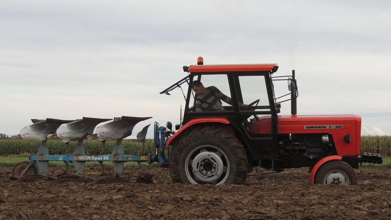 Orka pod Pszenice i Żyto 2017 Ursus x2 & Lemken Opal 90