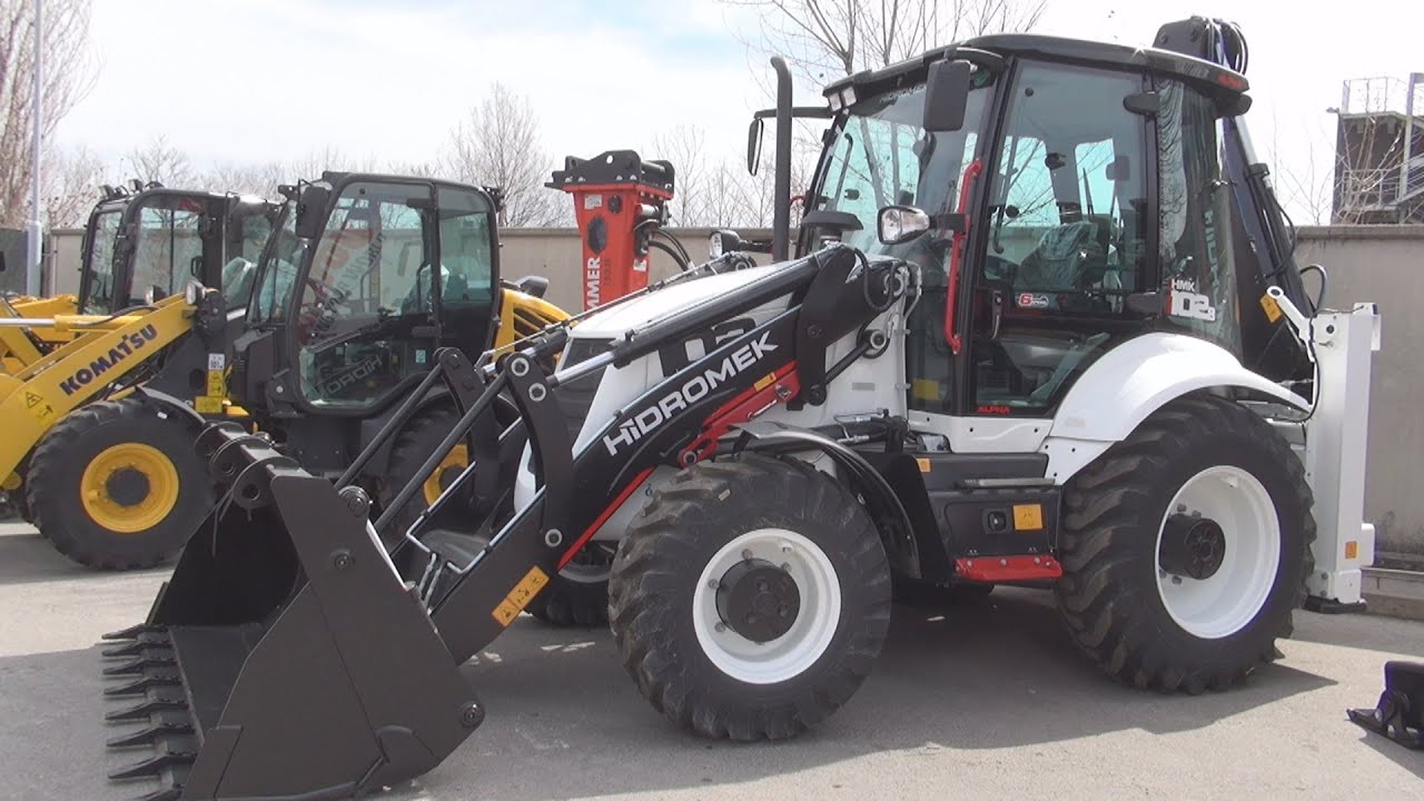 Hidromek HMK 102B Alpha Backhoe Loader (2022) Exterior and Interior