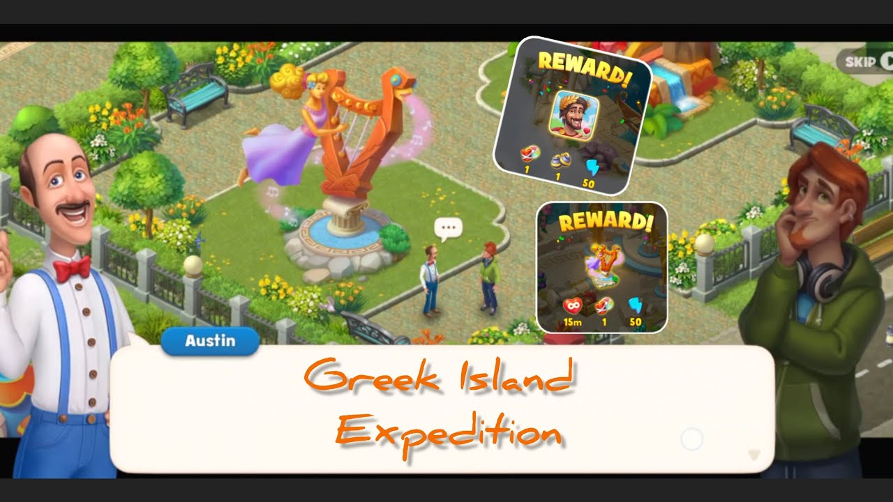 GREEK ISLAND EXPEDITION 🏝️ Walkthrough - Gardenscapes
