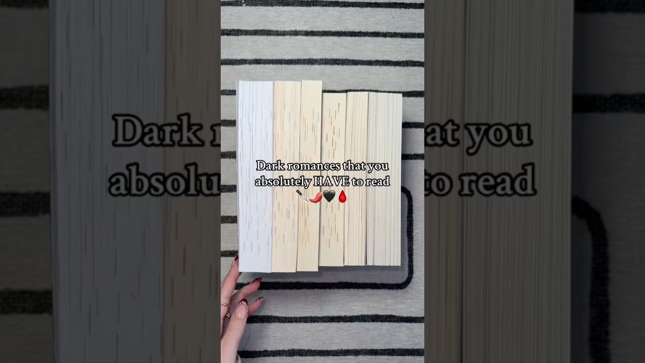 DARK ROMANCE BOOKS YOU HAVE TO READ! 🖤🌶️😮&zwj;💨