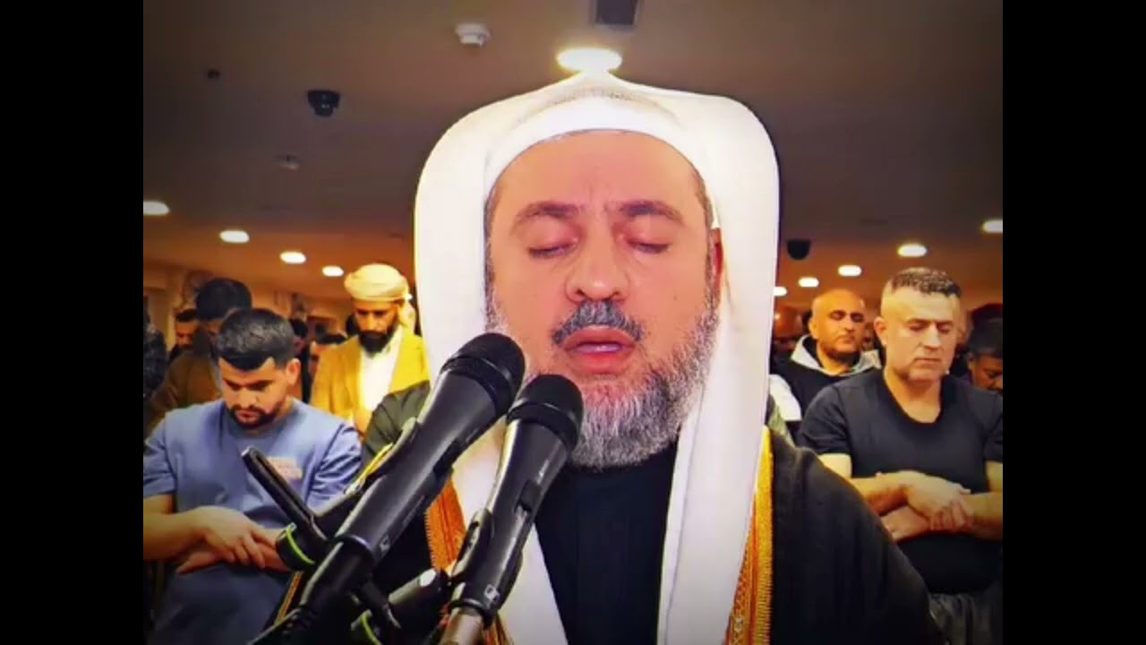  قيام الليل بمسجد برايتي في بيرمنجهام بريطانيا تلاوة برواية ورش عن نافع للقارئ شيرزاد عبدالرحمن طاهر