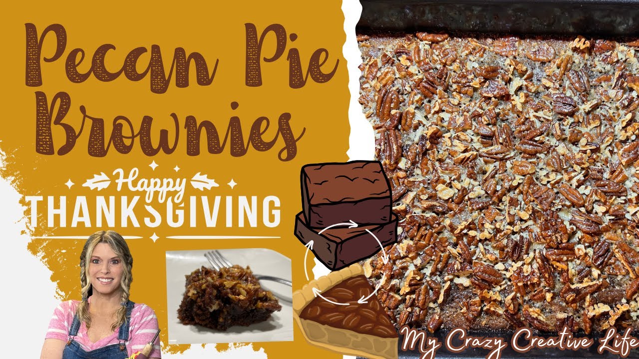 Pecan Pie Brownies:Thanksgiving Special #pecanpiebrownies #pecanpie #brownies #thanksgiving #dessert