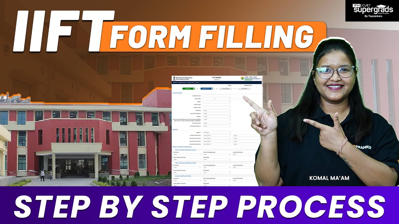 IIFT 2023 Form filling Process | IIFT Step by Step Form Filling Process | IIFT 2023 Registration