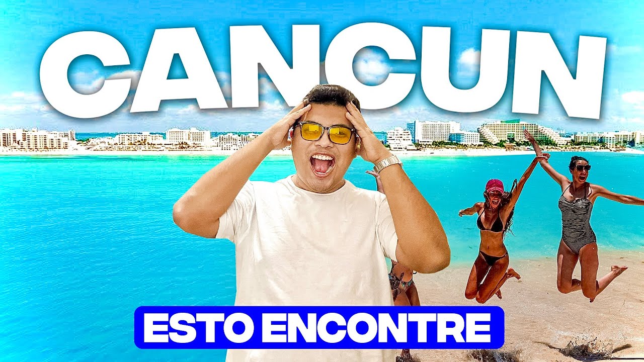 CANCÚN 🔴 Fui a la PLAYA más FAMOSA de CANCÚN al AMANECER 😱 y esto ENCONTRÉ! ❌ AGOSTO