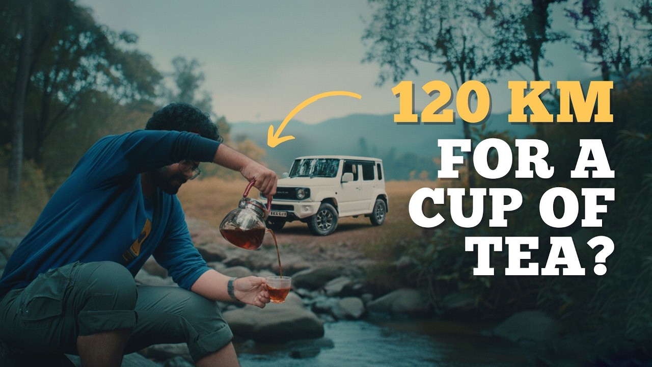 Тест-драйв Jimny 4x4: я застрял на самой сложной лесной тропе Ваянада! | Stream Tea Adventure