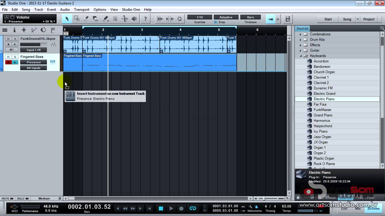Usando Loops no Studio One 2