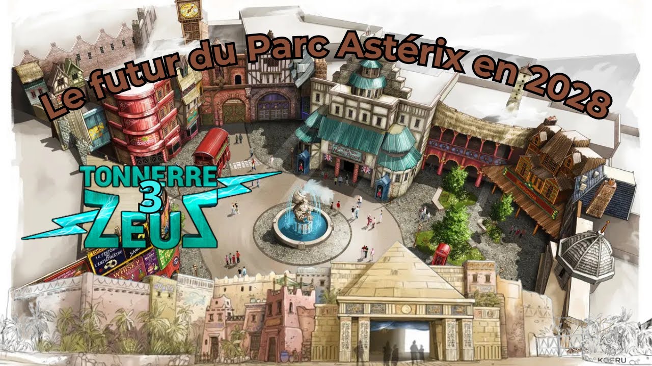 Le futur du parc Astérix à l’horizon 2028 ( RMC, Intamin,Londinium,…)
