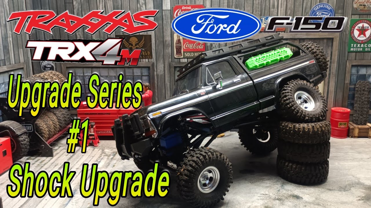 Модернизация амортизаторов Trx4M F-150 High Trail Shock с амортизаторами Injora 59 мм #rccrawler ...