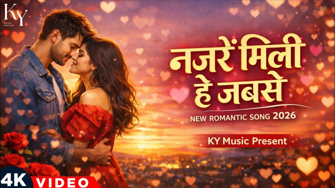नजरे मिली है जबसे | Najre mili hai jabse | New Hindi Romantic song #love #newhindisong #2026 